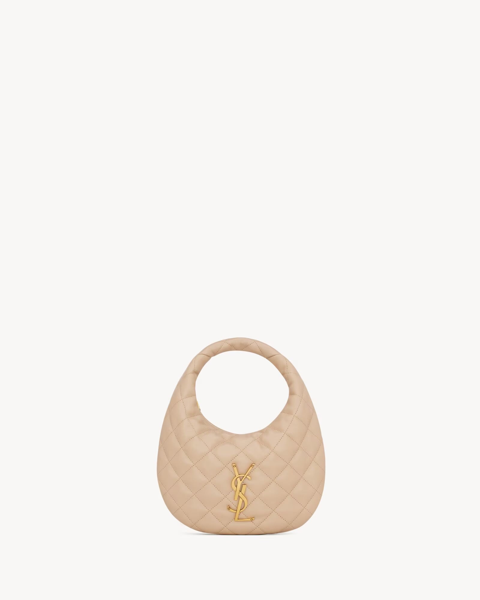 ICARINO Small DARK BEIGE Bag