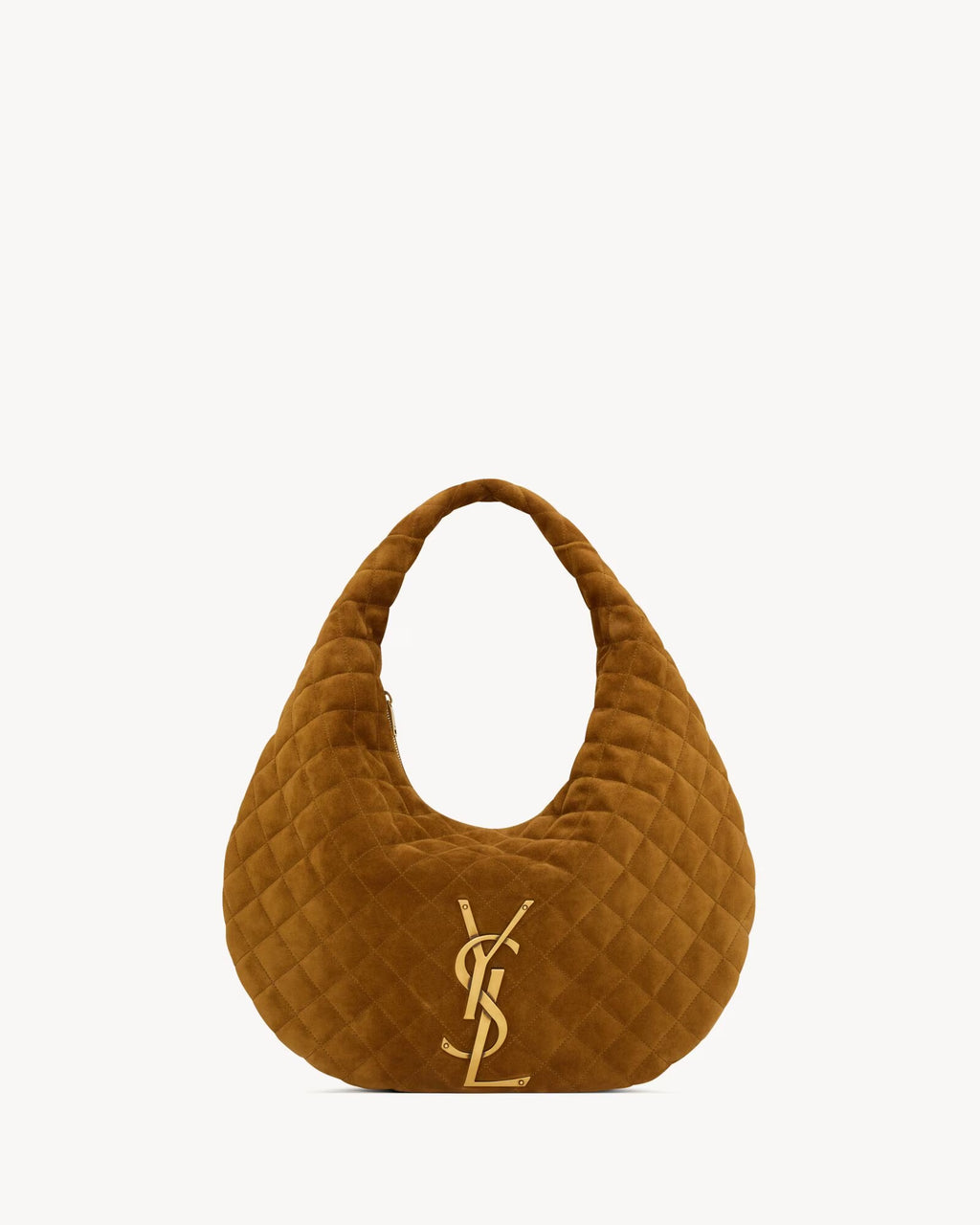 ICARE Large Suede CARAMEL Bag