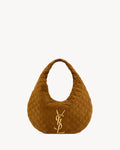 ICARE Large Suede CARAMEL Bag