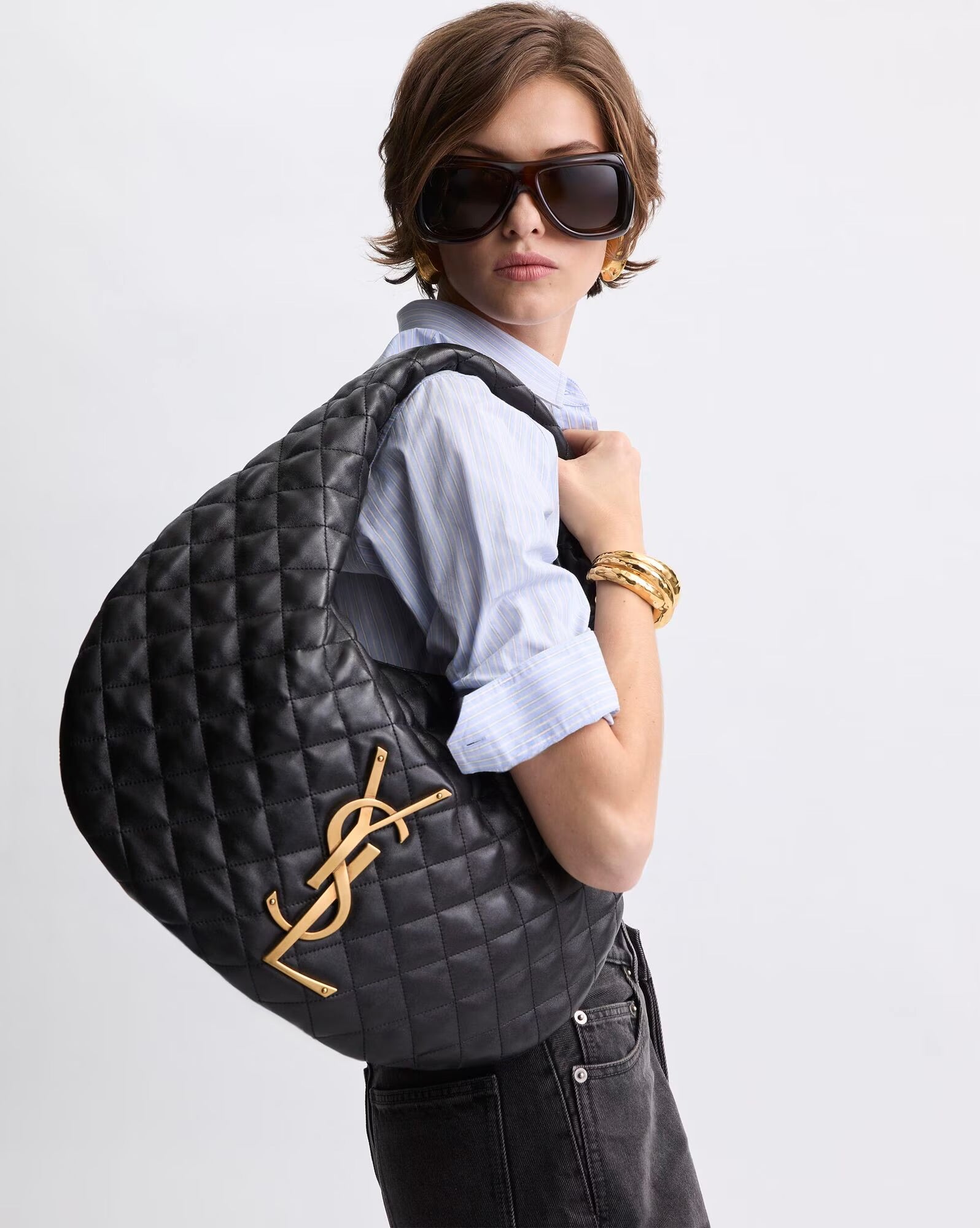 ICARE Large Black Bag